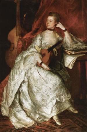 Thomas Gainsborough - Ann Ford (Mrs Philip Thicknesse)