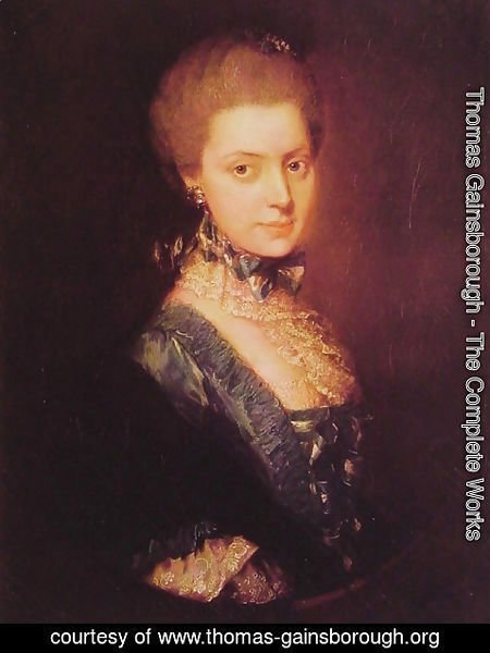 Thomas Gainsborough - Elizabeth Wrottesley