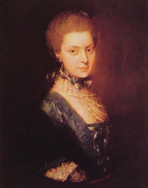 Thomas Gainsborough - Elizabeth Wrottesley