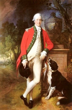 Thomas Gainsborough - Portrait Of Colonel John Bullock