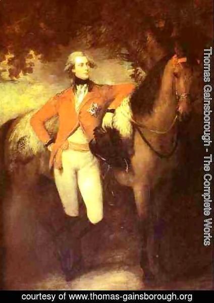 Thomas Gainsborough - George. Prince of Wales