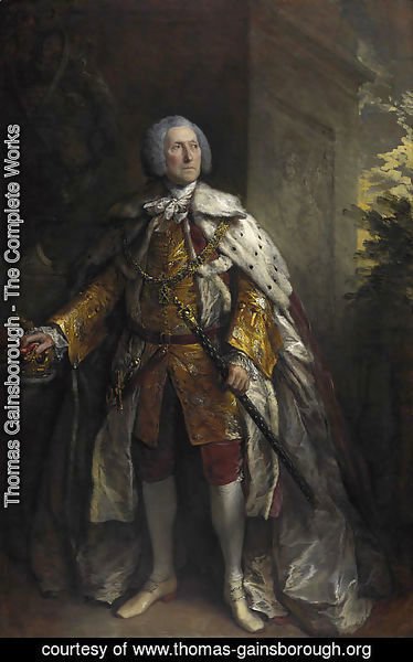 Thomas Gainsborough - John Campbell, 4th Duke of Argyll