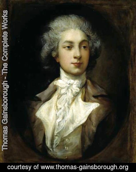 Thomas Gainsborough - Portrait of French dancer Auguste Vestris