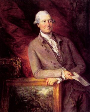 Thomas Gainsborough - Portrait of James Christie
