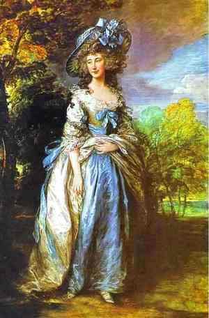 Thomas Gainsborough - Sophia Charlotte. Lady Sheffield