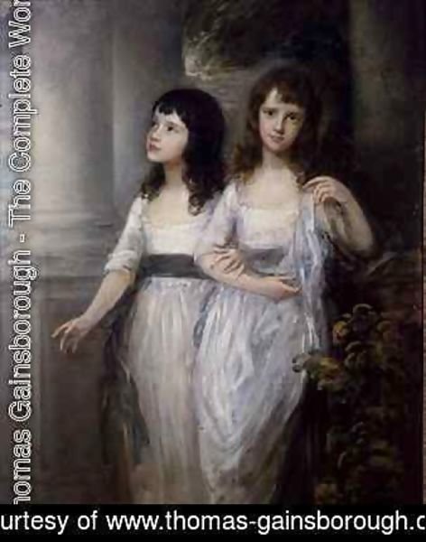 Thomas Gainsborough - The Misses Sloper
