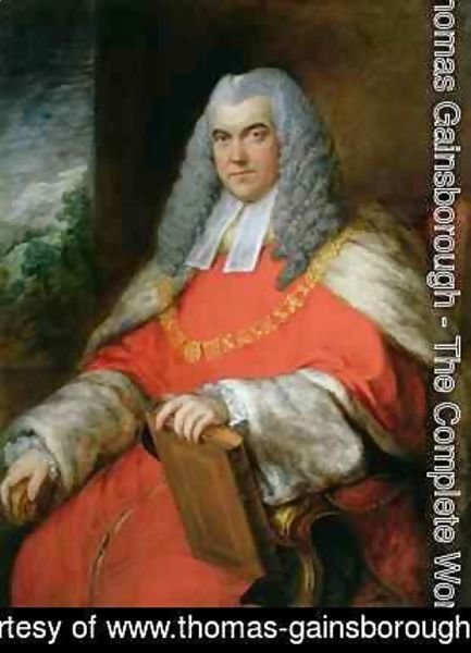 Portrait of Sir John Skynner 1723-1805 Lord Chief Baron