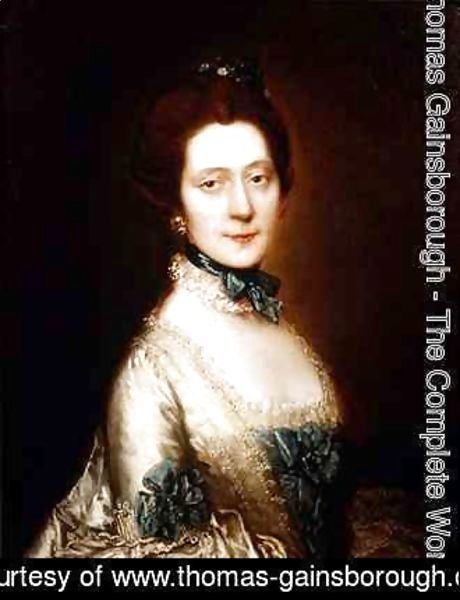 Thomas Gainsborough - Portrait of Anne Fuyre