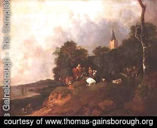 Thomas Gainsborough - View near the Coast