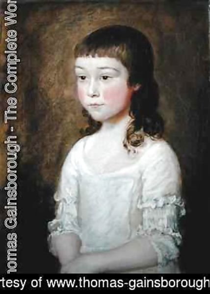 Thomas Gainsborough - Portrait of Anna Davidson