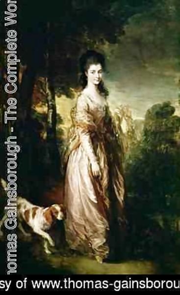 Thomas Gainsborough - Portrait of Mrs Lowndes Stone 1758-1837