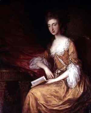 Thomas Gainsborough - Portrait of a Lady with a Book