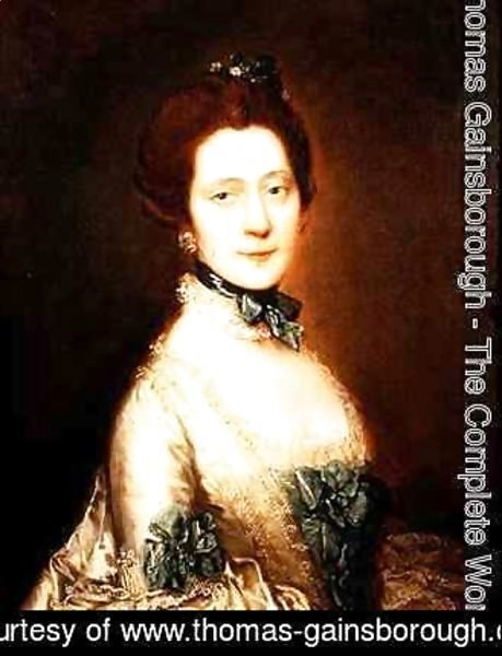 Thomas Gainsborough - Portrait of Anne Greenly