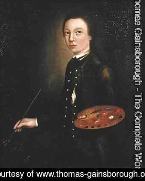 Thomas Gainsborough - Self Portrait as a Boy