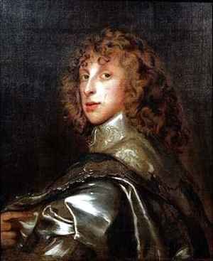 Portrait of Lord Bernard Stuart later Earl of Lichfield 1622-45 after Van Dyck