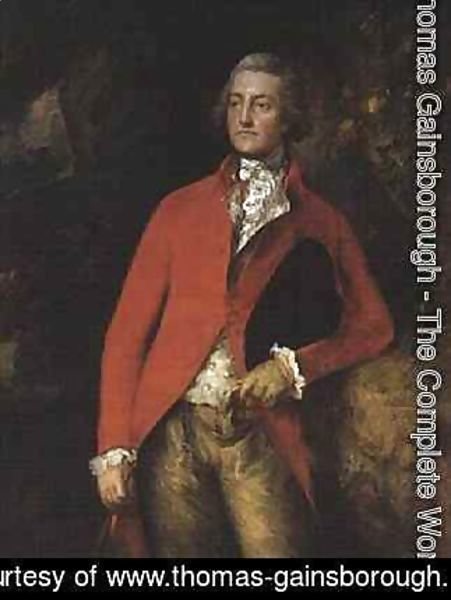 Thomas Gainsborough - Major William Tennant of Needwood House Staffs