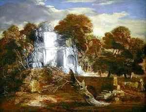 Thomas Gainsborough - Landscape with a Figure and Cattle