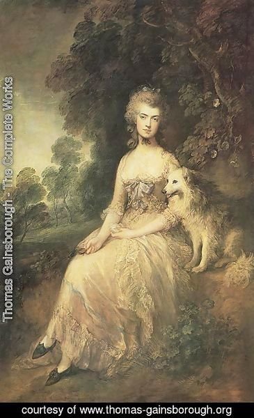 Thomas Gainsborough - Mrs Mary Robinson Perdita