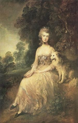 Thomas Gainsborough - Mrs Mary Robinson Perdita