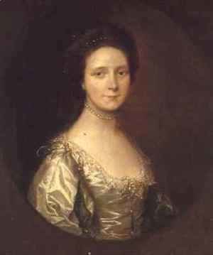 Thomas Gainsborough - Portrait of Mrs Simpson
