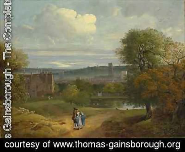 Thomas Gainsborough - View of Ipswich from Christchurch Park