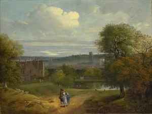 Thomas Gainsborough - View of Ipswich from Christchurch Park