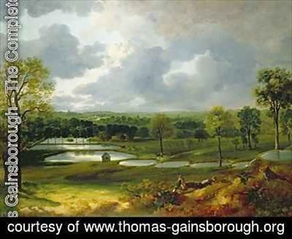 Thomas Gainsborough - Holywells Park Ipswich