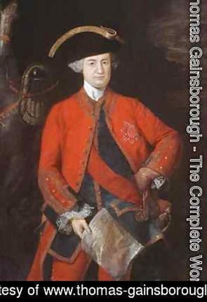 Thomas Gainsborough - Lord Robert Clive 1725-74 in General Officers uniform