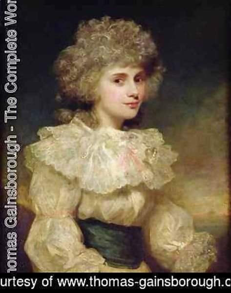 Thomas Gainsborough - Lady Elizabeth Foster 1758-1824 later Elizabeth Cavendish Duchess of Devonshire