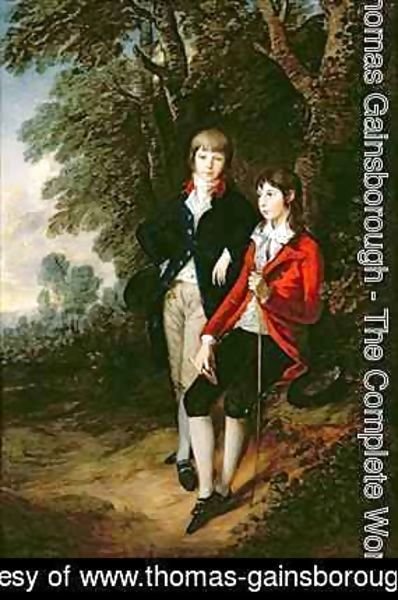 Thomas Gainsborough - Edward and Thomas Tomkinson