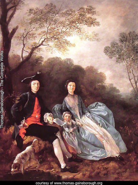 The Artist with his Wife and Daughter