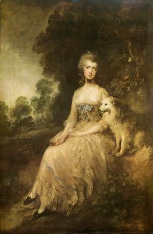 Thomas Gainsborough - Mrs. Mary Robinson (Perdita)