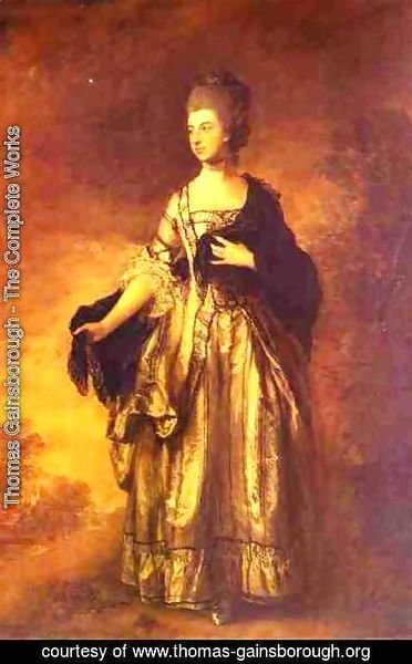 Thomas Gainsborough - Isabella Viscountess Molyneux 1769