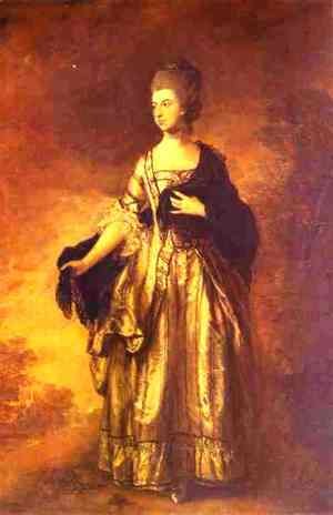 Thomas Gainsborough - Isabella Viscountess Molyneux 1769