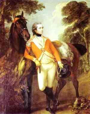 Thomas Gainsborough - Portrait Of John Hayes St Leger 1782