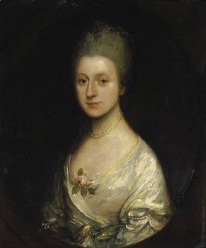 Thomas Gainsborough - Portrait of Elizabeth Blacker (1739-1822)