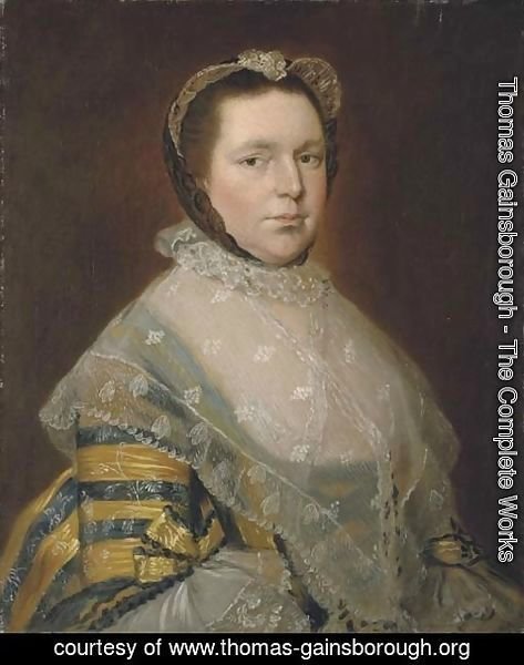 Thomas Gainsborough - Portrait of Mrs Thomas Prowse