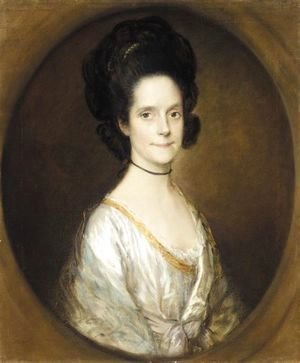 Portrait Of Elizabeth Ives, Mrs Thomas Butcher
