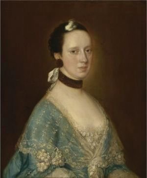 Thomas Gainsborough - Portrait Of Mrs. John Gisborne (Nee Anne Bateman)