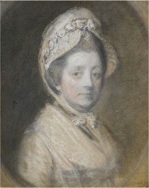 Thomas Gainsborough - Portrait Of Mrs Thomas Gainsborough, Nee Margaret Burr (1728-1797)