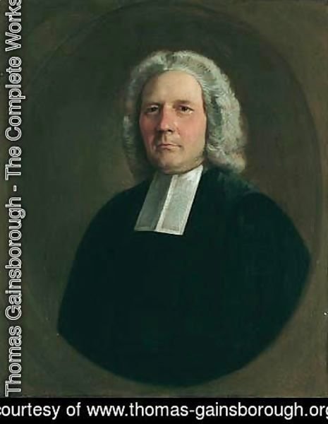 Thomas Gainsborough - Portrait Of The Rev. Robert Hingeston (1699-1776)