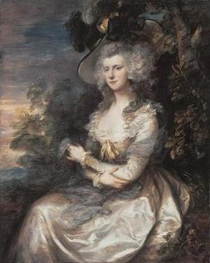 Thomas Gainsborough - Mrs. Thomas Hibbert
