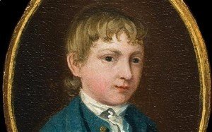 Thomas Gainsborough - The miniature portrait of a young boy (supposed self-portrait)