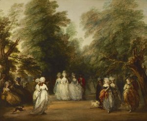 Thomas Gainsborough - The Mall in St. James's Park