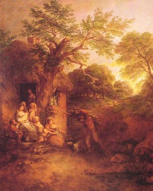 Thomas Gainsborough - The Woodcutter's House