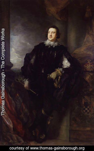 Thomas Gainsborough - Charles Howard, 11th Duke of Norfolk