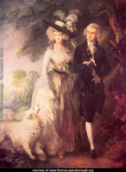 Mr and Mrs William Hallett ('The Morning Walk')  1785