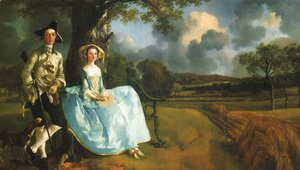 Thomas Gainsborough - Robert Andrews and his Wife, Frances