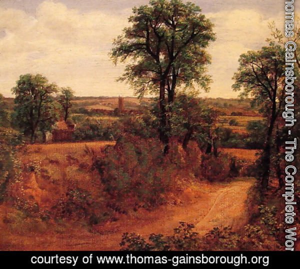 Thomas Gainsborough - Fen Bridge Lane
