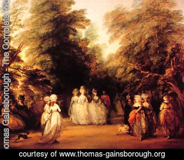 Thomas Gainsborough - The Mall